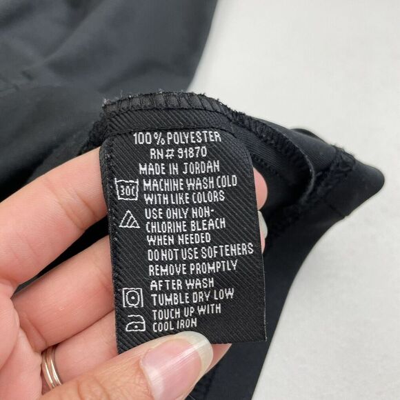 Bolle Golf THERMAL Black Red 1/4 Zip Mock Neck Long Sleeve Pullover Shirt Sz M* - Picture 7 of 7